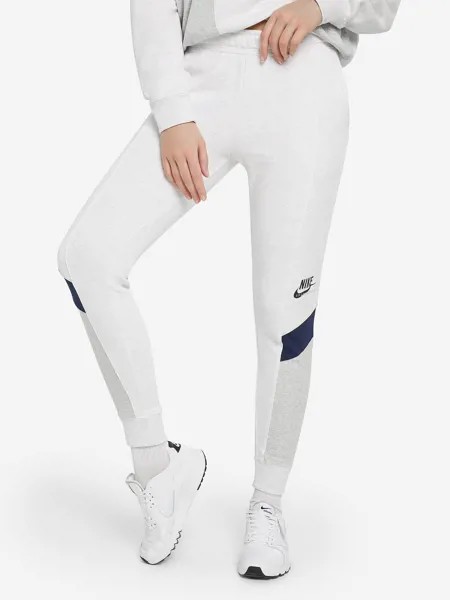 Брюки женские Nike Sportswear Heritage, Белый
