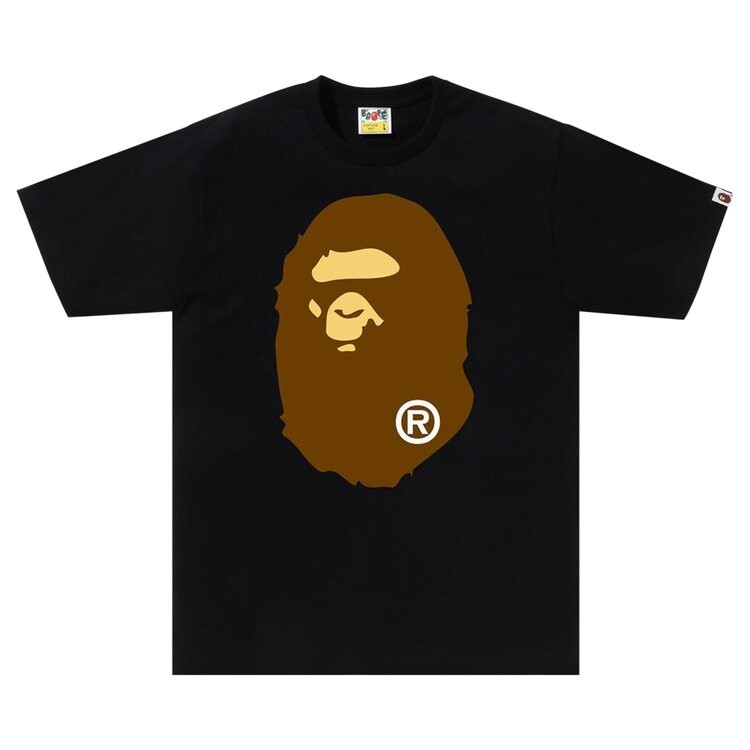 Футболка BAPE Big Ape Head Tee, черный