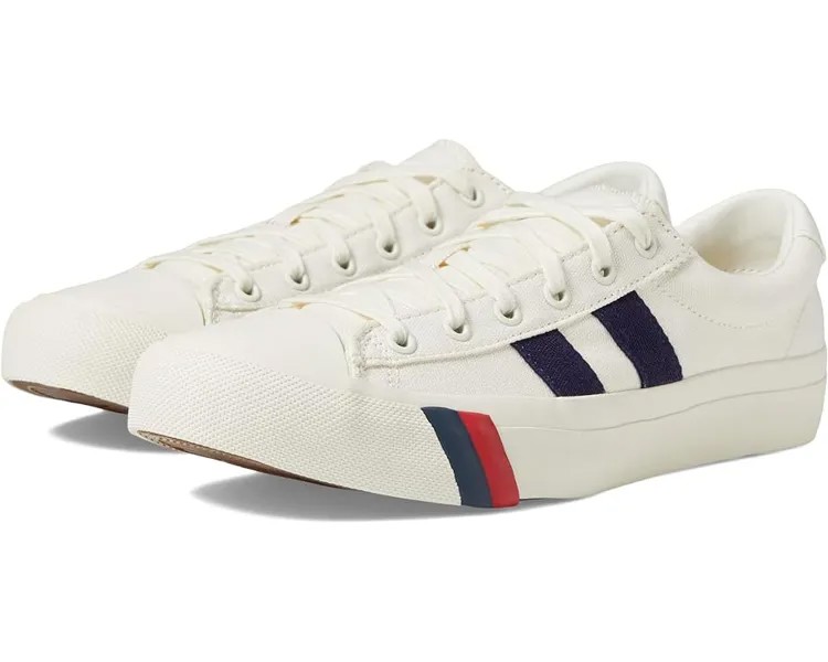 Кроссовки Pro-Keds Royal Plus Lace Up, цвет White/Navy
