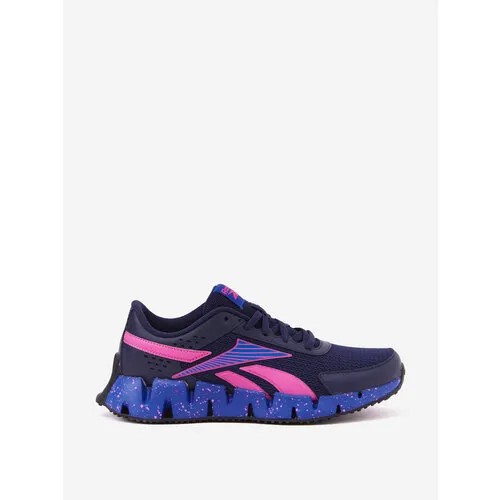 Кроссовки Reebok Zig Dynamica 2.0, размер 5,5 US, синий, розовый