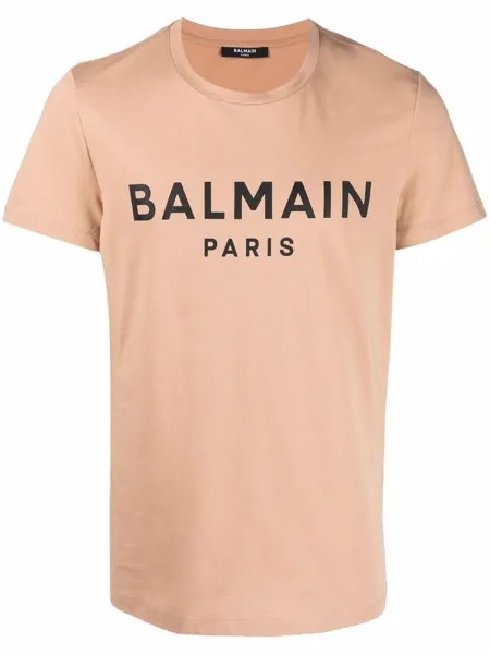 Balmain short-sleeved logo T-shirt
