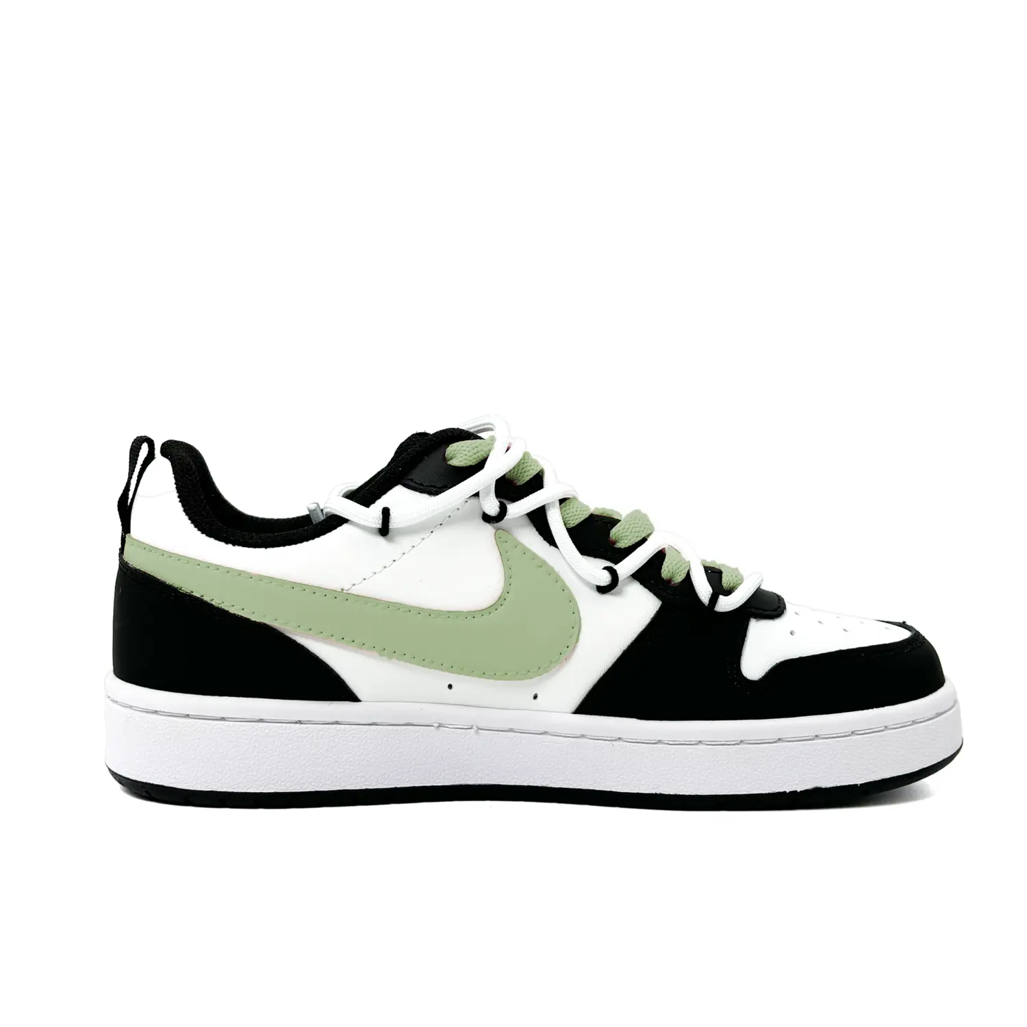 Кроссовки Nike Court Borough Skateboarding Shoes Women's Low-top Green, зеленый