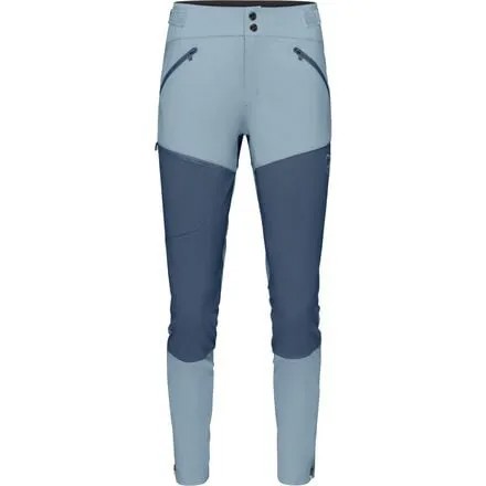Брюки Falketind Rugged Slim женские Norrona, цвет Blue Fog