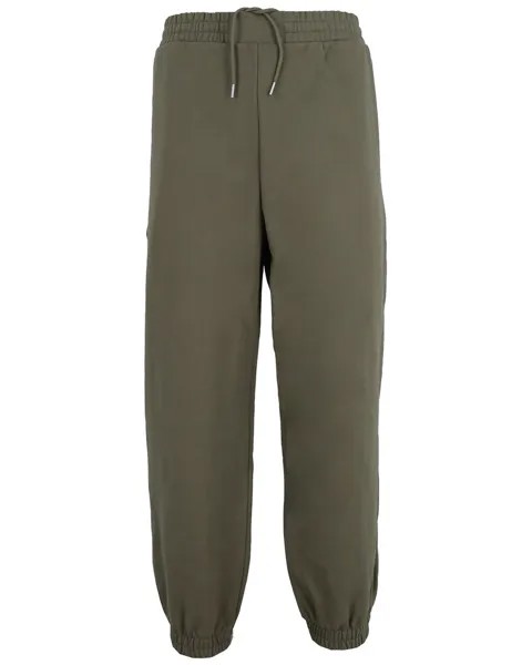 McQ by Alexander McQueen Маленькие спортивные штаны с металлическим логотипом, коричневый