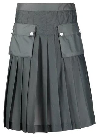 Thom Browne плиссированная юбка миди
