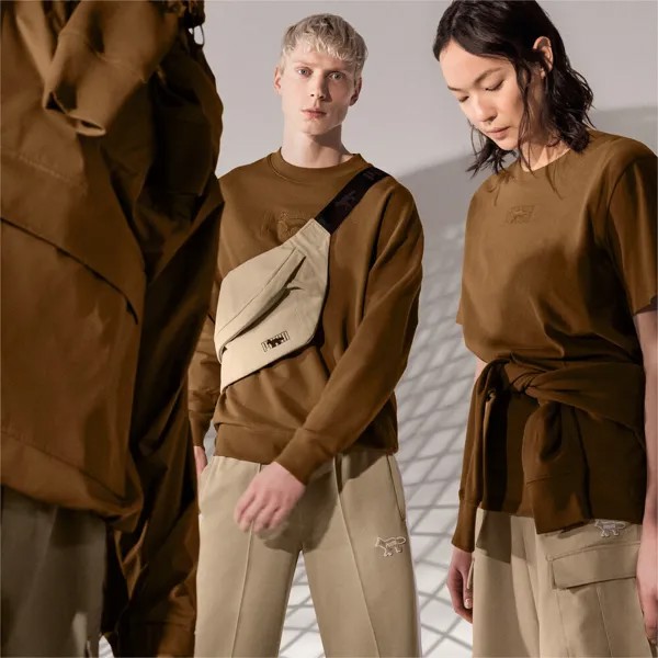 Толстовка PUMA x MAISON KITSUNÉ Crew Neck Sweatshirt
