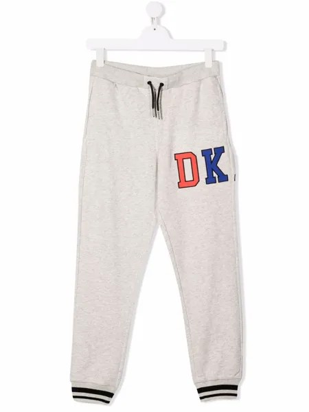 Dkny Kids спортивные брюки с логотипом
