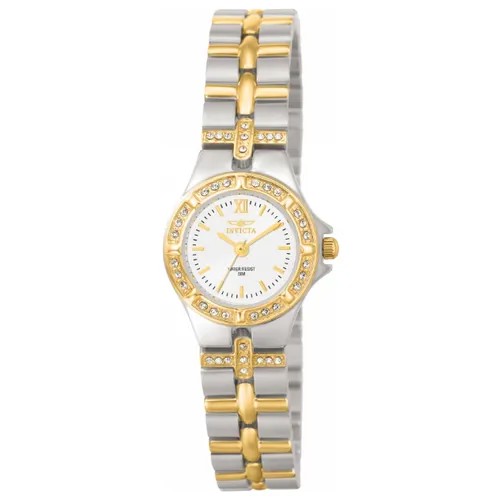 Наручные часы INVICTA Часы женские кварцевые Invicta Wildflower Lady 0133, золотой