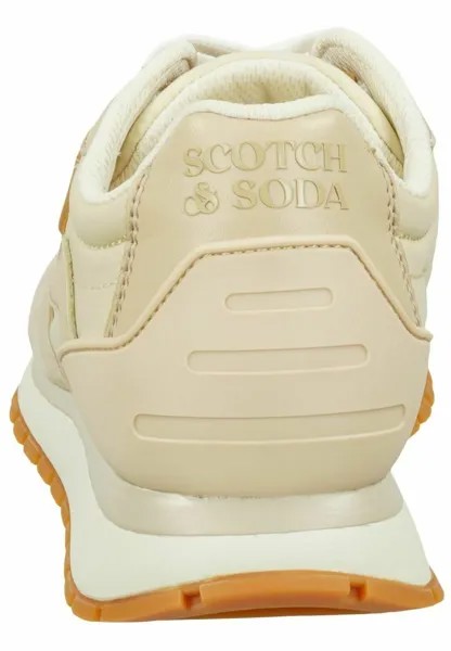 Кроссовки на шнуровке INEZ Scotch & Soda, песочный