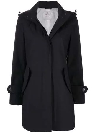 Woolrich пальто на молнии с капюшоном