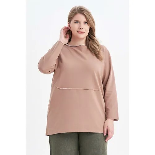 Лонгслив Olsi, размер 50, , beige
