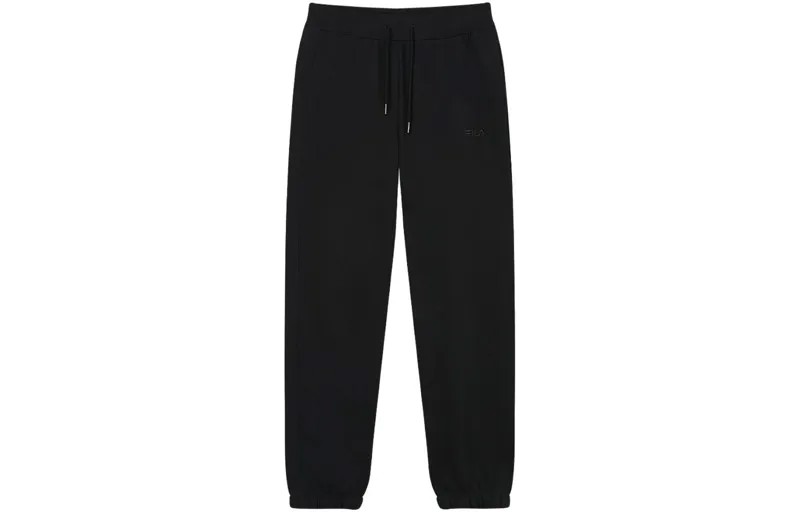 Женские трикотажные спортивные штаны FILA, цвет Black