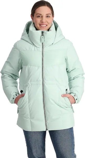 Куртка Spyder Eastwood Long Down Jacket, цвет Wintergreen