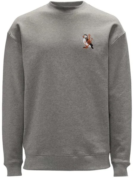 JW Anderson толстовка Puffin с открытыми плечами, серый