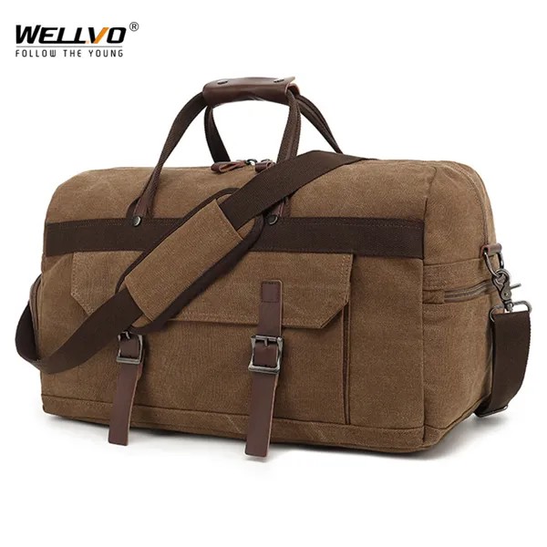 Многофункциональный однотонный портфель с отдельной обувью, большой вместимости, сумки через плечо с несколькими карманами для склада, мужская сумка XA273C