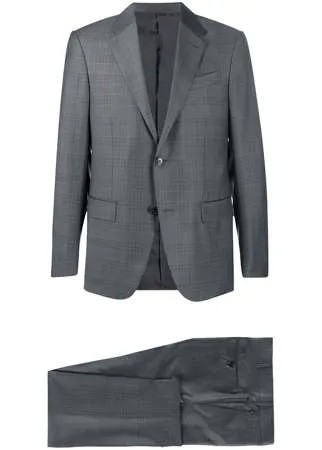 Ermenegildo Zegna костюм-двойка в клетку