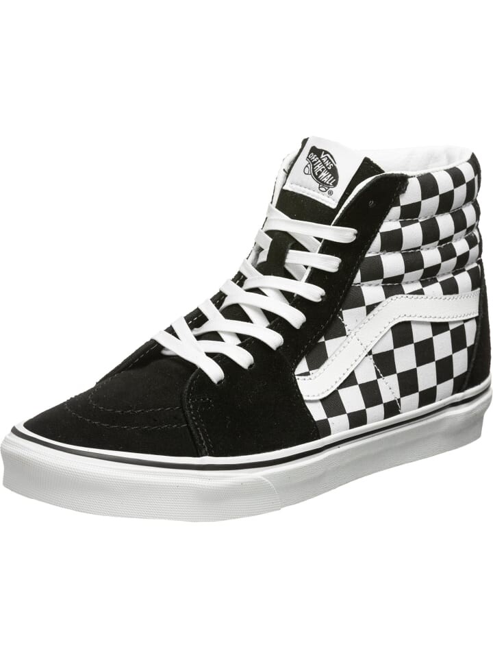 Кроссовки на шнуровке Vans, цвет black/true white