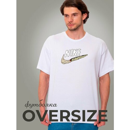 Футболка Retro Nike/10, 1 шт., размер 50, белый