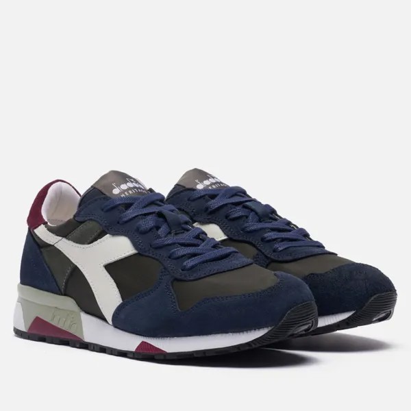 Мужские кроссовки Diadora Heritage Trident 90 Ristop оливковый, размер 42.5 EU