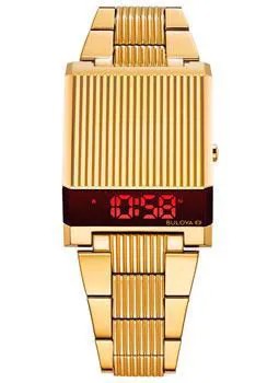 Японские наручные  мужские часы Bulova 97C110. Коллекция Computron