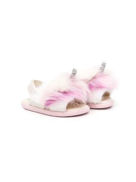 UGG Kids сандалии Unicorn с открытым носком