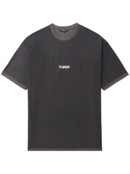Comme des Garçons Homme футболка с логотипом, коричневый