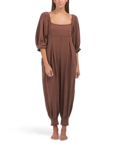 Комбинезон Lotta Love Free People, коричневый