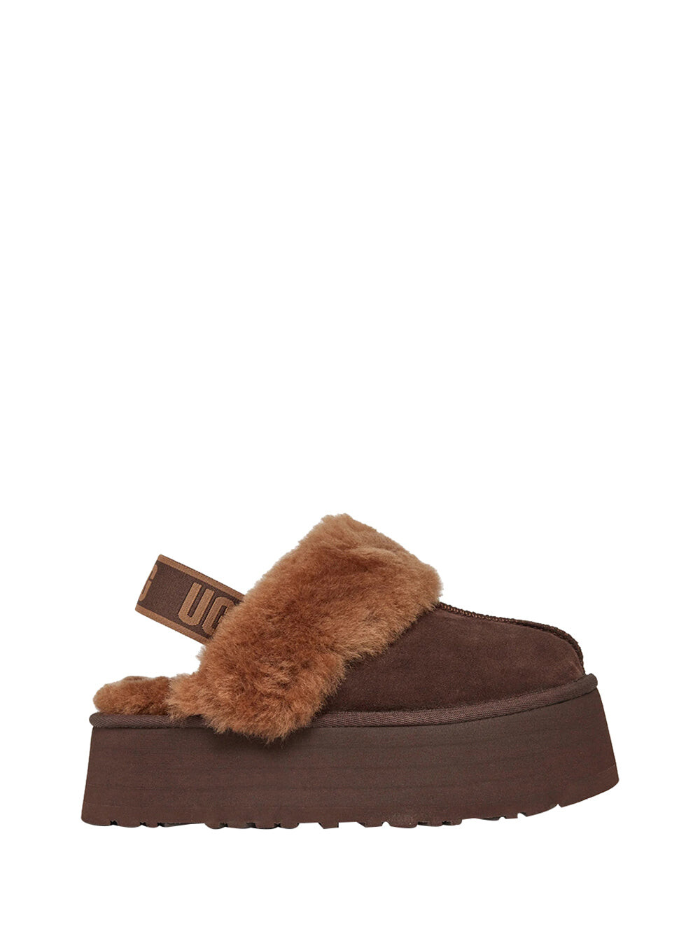 Женские коричневые тапочки funkette Ugg