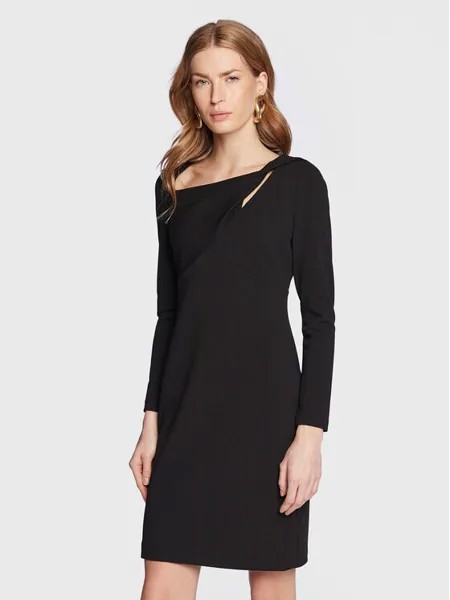 Платье на каждый день, стандартного кроя Dkny, черный