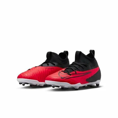 Бутсы  NIKE, размер 20,5 см / us 1,5, красный, белый