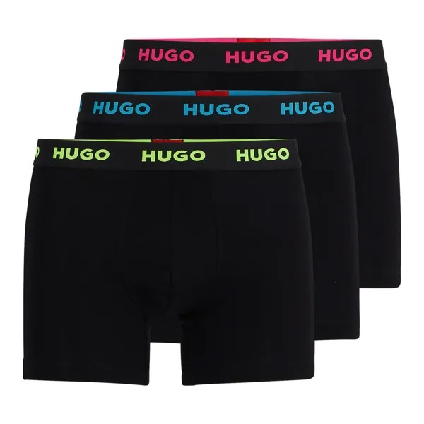 Боксеры HUGO Boxershort 3 шт, черный