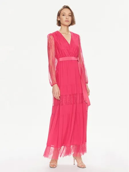 Вечернее платье стандартного кроя Twinset, розовый