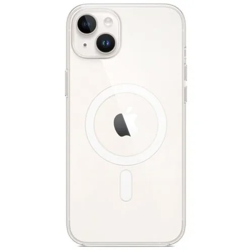 Чехол Apple Magsafe для iPhone 14 Plus, прозрачный
