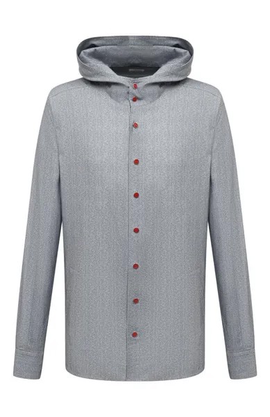 Хлопковая рубашка Kiton