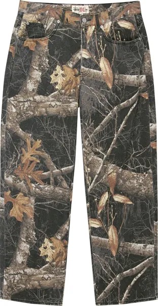 Джинсы Stussy Realtree Edge Big Ol' Jean 'Black', разноцветный