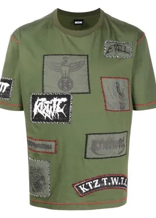 KTZ футболка с нашивками