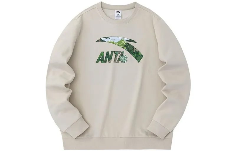 Свитшот Life Collection унисекс светло-серый Anta, серый