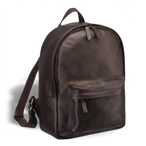 Мужской кожаный рюкзак BRIALDI Pico (Пико) relief brown