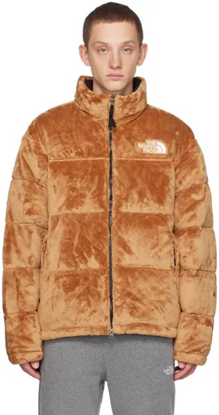 Бежевый пуховик Versa Nuptse Миндальное масло The North Face