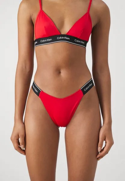 Плавки бикини DELTA Calvin Klein Swimwear, цвет cajun red