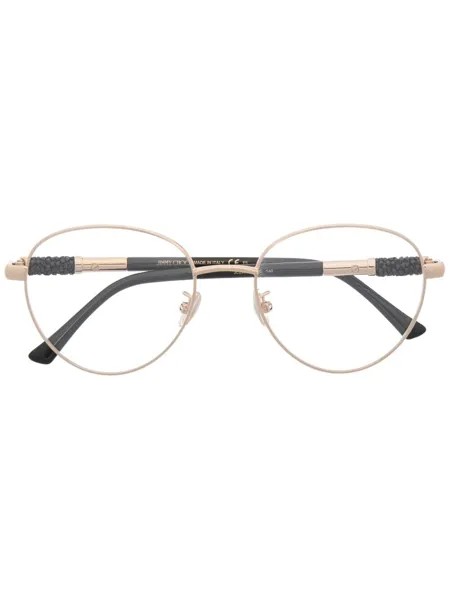 Jimmy Choo Eyewear очки в круглой оправе