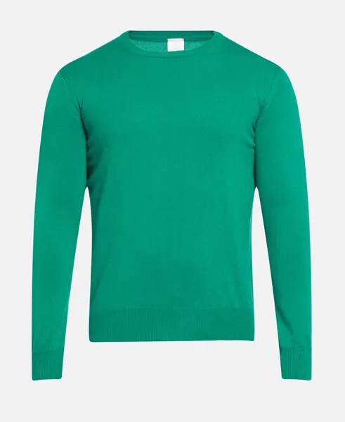 Кашемировый пуловер Eleventy, зеленый
