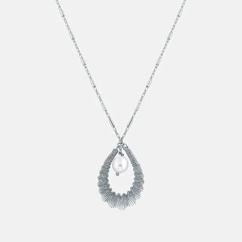 Колье ELEMENT47, серебро, 925 проба, длина 45 см.