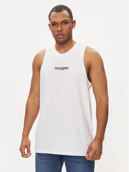Майка стандартного кроя Tommy Hilfiger, белый