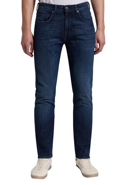 Джинсы Straight Leg Baldessarini, цвет dark blue used mustache