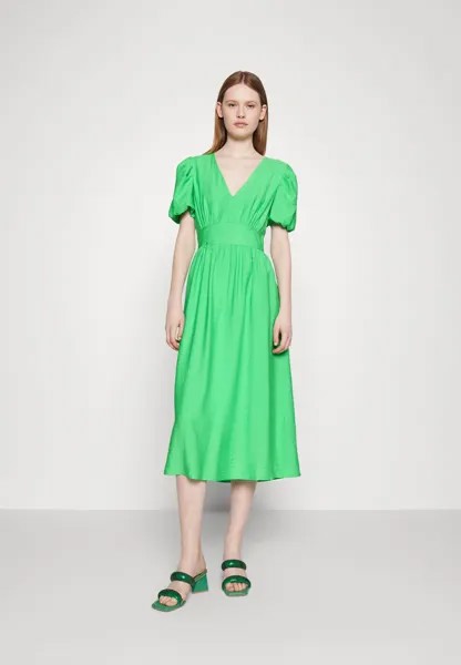 Элегантное платье ядовито-зеленого цвета YAS