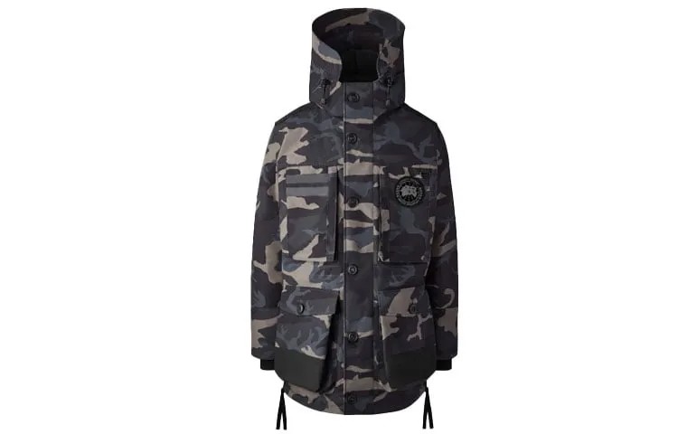 Black Mark Down Jacket Men Black Camo Canada Goose, черный