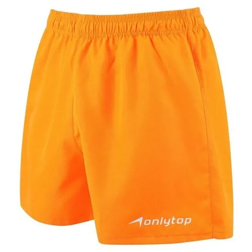 Шорты спортивные ONLYTOP unisex orange, размер 48