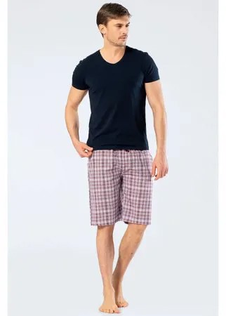 Пижама мужская Cacharel 2214 бордовая XXL
