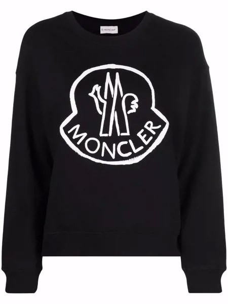 Moncler толстовка с логотипом